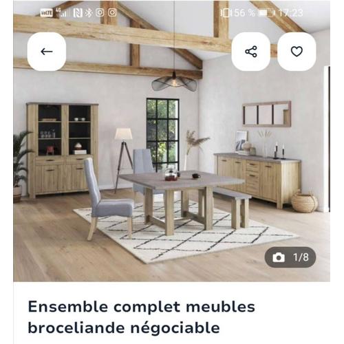 Ensemble Cimplet Modèle Broceliande De Chez Conforama. Prix Magasin 4700 Euros.