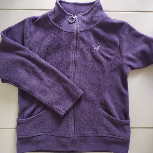 Gilet Polaire Violet Fille 10 Ans