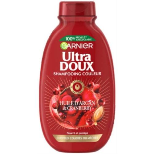 Shampooing Couleur Huile D'argan & Cranberry Cheveux Colorés Ou Méchés Ultra Doux Garnier 300ml 