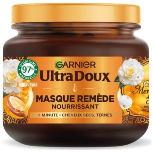 Masque Remède Nourrissant Cheveux Secs Et Ternes Ultra Doux Garnier 340ml 