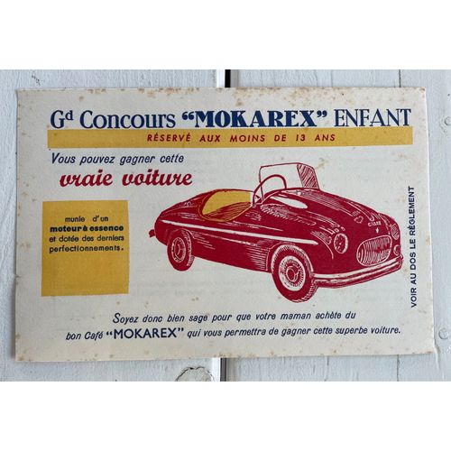 Buvard Ancien Mokatex