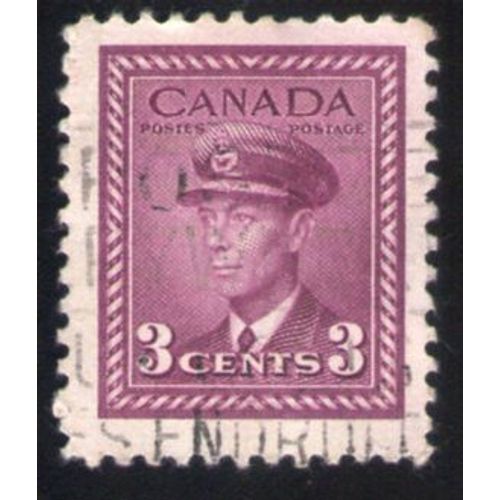 Canada 1948 Oblitéré Used Stamp King Roi George Vi Rose Violet
