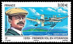 Centenaire Du Premier Vol En Hydravion : Henri Fabre Année 2010 Poste Aérienne N° 73 Yvert Et Tellier Luxe