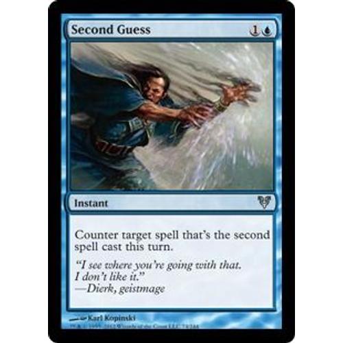 Magic The Gathering - Spéculation (Second Guess) - Avacyn Ressuscitée - Unco