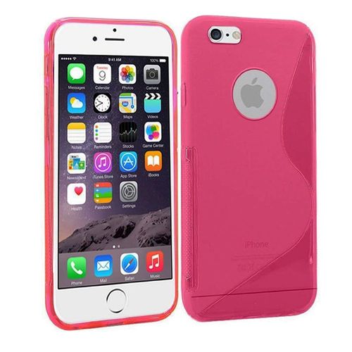 Housse Coque S-Line Iphone 6 Plus 5.5 Pouces Coloris Rose