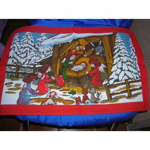 Napperon Ou Set De Table Noël 48 X 32 Cm.