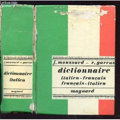 Dictionnaire Italien - Francais - Francais - Italien.