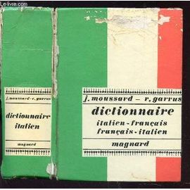 Dictionnaire Italien - Francais - Francais - Italien.