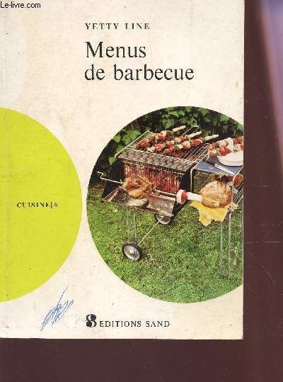 Menus De Barbecue /Collection 3cuisine3 N)6.