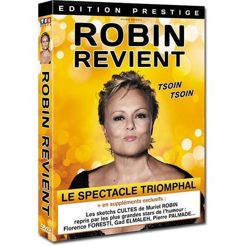 Muriel Robin - Robin Revient (Tsoin Tsoin) - Édition Prestige
