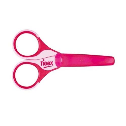 Tigex - 376000 - Ciseaux Spatulés Avec Étui Protecteur