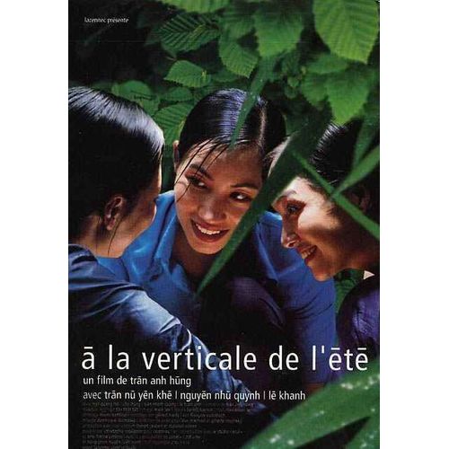 A La Verticale De L'été /Mua He Chieu Thang Dung -Véritable Affiche De Cinéma Pliée - Format 120x160 Cm -De Tran Anh Hung Avec Nguyen Nhu Quynh, Le Khanh, Tran Manh Cuong, Chu Hung, Ngo Quang Hai-2000