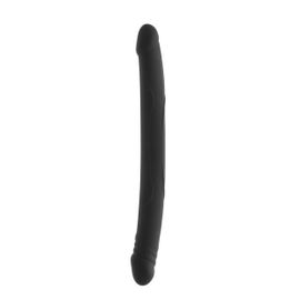 Sextoy Double Dong Gode Nervure Silicone Marc Dorcel Double Dong 42cm Rose