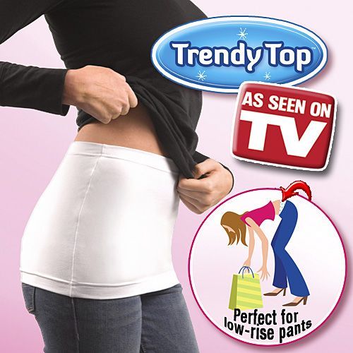 Lot 2 Gaines Trendy Top Ventre, Fesse Amincissante Neuf (1 Noir 1 Blanche)