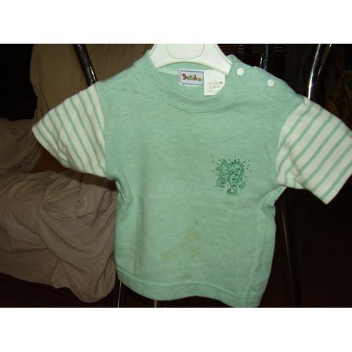 T-Shirt Vert 2a Bout'chou 