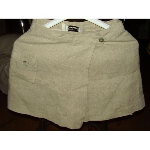 Jupe Short Cacharel Beige Neuve 8a