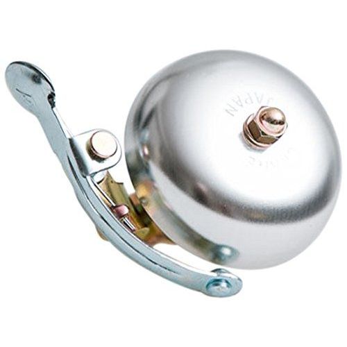 Crane Bell Co. Cr-Szsb-Sl Suzu W Sonnette De Vélo Avec Support Collier Acier Argenté Mat