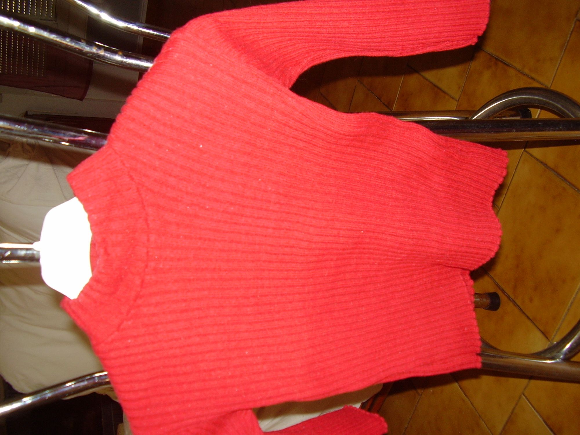 Pull Chaussette Clayeux Rouge 4a