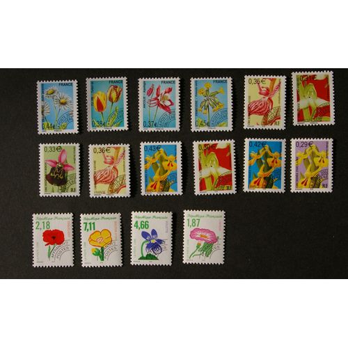 16 Timbres Préo Neufs