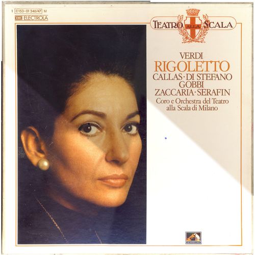 Giuseppe Verdi : Rigoletto (Die Stimme Seines Herrn   1 C 153 - 01 346/47 M)
