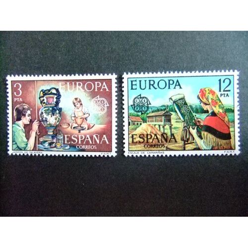Espagne - España - Año 1976 - Europa - Yvert & Tellier Nº 1961 / 1962 **Mnh
