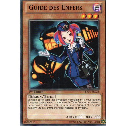 Guide Des Enfers  -Bp01-Fr023 -Rare