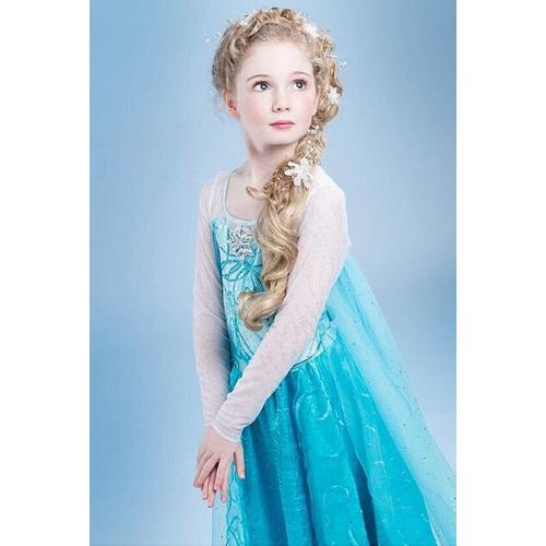 Robe Tenue Princesse Déguisement Elsa, La Reine Des Neiges