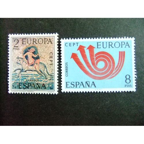 Espagne - España - Año 1973 - Europa - Yvert & Tellier Nº 1779 / 1780 **Mnh