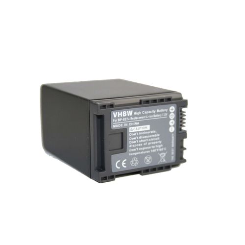 vhbw Batterie compatible avec Canon Legria HF20, HF200, HF100, HF11 HD, HF10 caméra vidéo caméscope (2400mAh, 7,2V, Li-ion) avec puce d'information