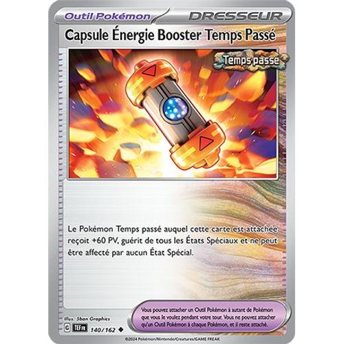 Carte Pokémon - Capsule Energie Booster Temps Passé - 140/162 - Ev5 Forces Temporelles Sous Sleeve - Choupine50 -