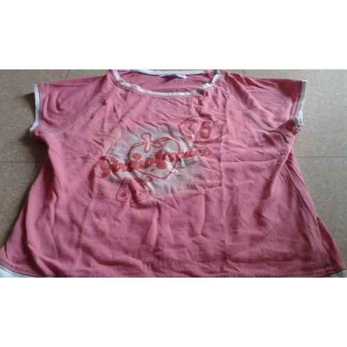 T-Shirt Nightwear Rose 12ans