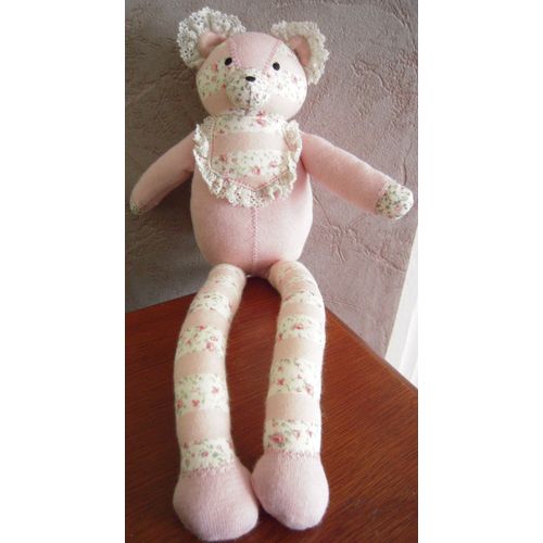 Ours Rose Petit Bateau