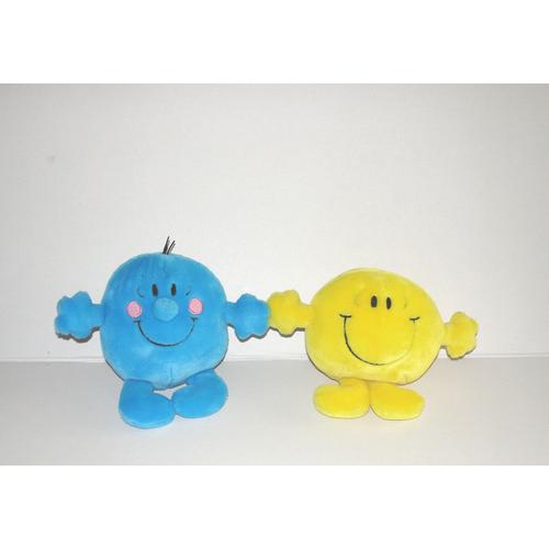 Mr Heureux Et Mme Timide Peluche Jemini Cree Par Roger Hargreaves 21cm