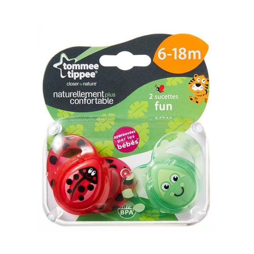 Sucette Fun 6-18m Tomme Tippee - Tommee Tippee