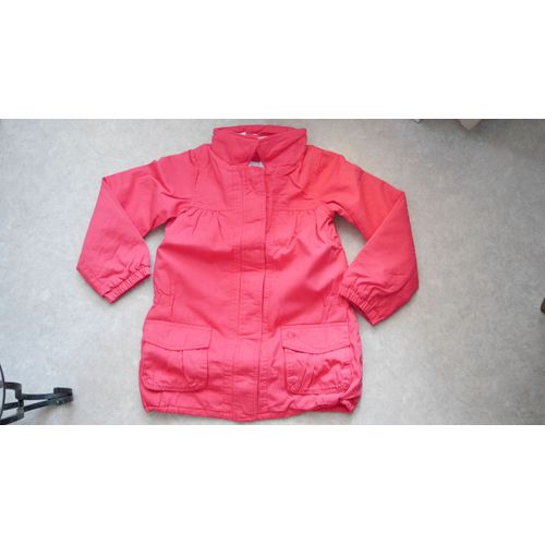 Manteau Vertbaudet Framboise 10 Ans Neuf