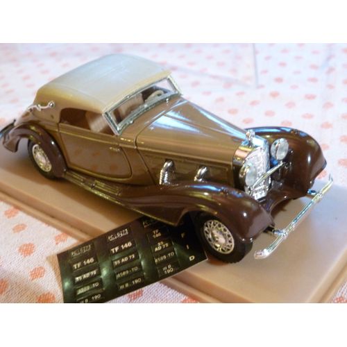 Mercedes Benz 540k 1939 Solido(France)-N° 4067 - Solido Age D'or - Echelle 1/43 -  - Modèle En Métal - Ref 4067 - Modèle Vintage D'époque - Made In France-Solido