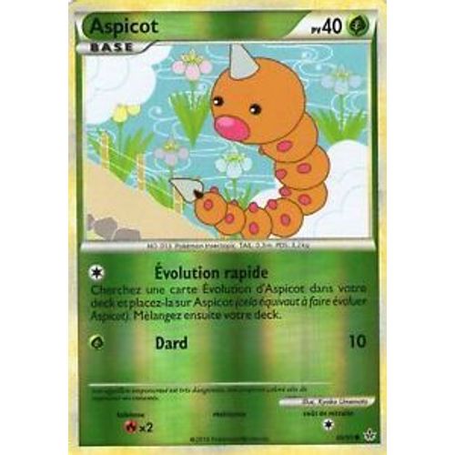 Aspicot  69/95 Reverse Holo 