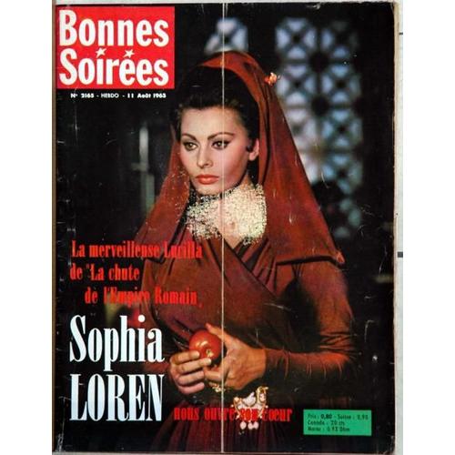 Bonnes Soirees N° 2165 Du 11/08/1963 - Sophia Loren.