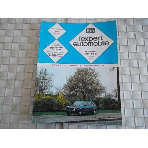 Revue Technique Vw Golf Diesel Berline 2 Et 4 Portes Avec Hayon