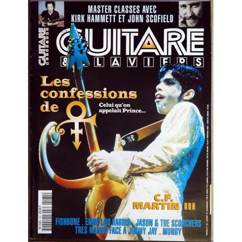 Guitare Et Claviers N° 181 Du 01/01/1997 - Master Classes Avec Kirk Hammett Et John Scofield - Les Confessions De Celui Qu'on Appelait Prince - C.F. Martin Iii - Fishbone - Emmylou Harris - Jason And The Scorchers - Tres Manus Face A Jimmy Jay - M...