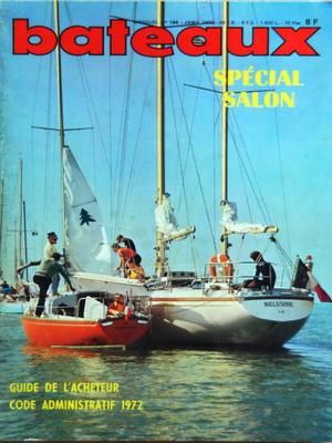 Bateaux N° 164 Du 01/01/1972 - Special Salon - Guide De L'acheteur - Code Administratif 1972