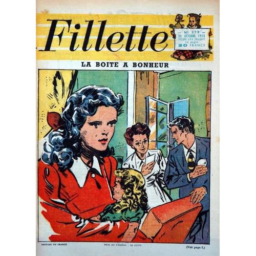 Fillette N° 379 Du 22/10/1953 - La Boite A Bonheur.