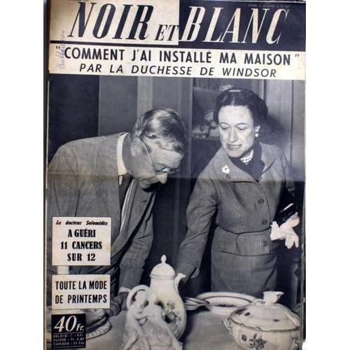 NOIR ET BLANC N 522 DU 28 02 1955 COMMENT J AI INSTALLE MA