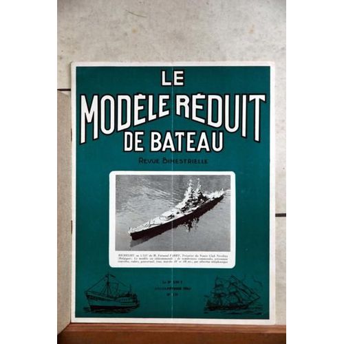 Modele Reduit De Bateau (Le) N° 110 Du 01/01/1963 - Richelieu De Fernand Fabry - Nautic Club Nivellais.