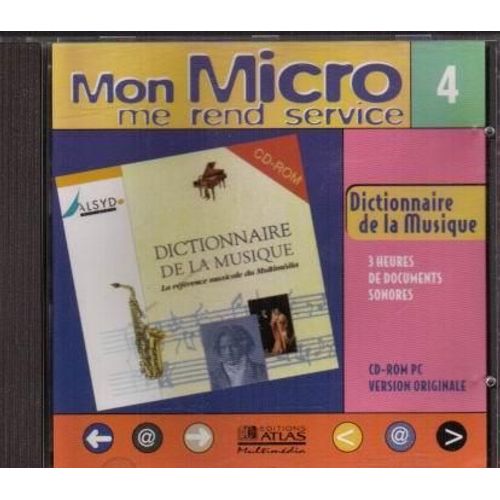 Mon Micro Me Rend Service N° 4 - Dictionnaire De La Musique