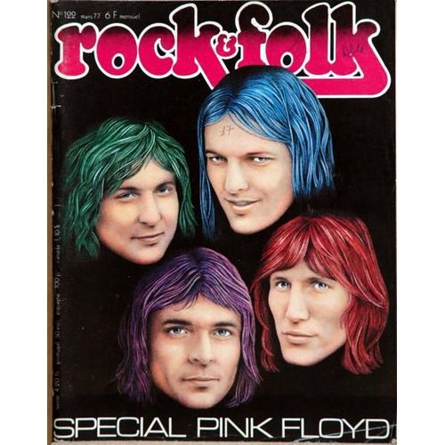 Rock And Folk N° 122 Du 01/03/1977 - Special Pink Floyd - Un Roi Un Mort  -   Freddie King.