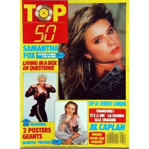 Top 50 N° 84 Du 12/10/1987 - Samantha Fox - Madonna - Vanessa Paradis - Jil Caplan - Herbert Leonard - La Bamba Sans Poster