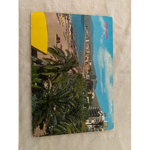 Carte Postale Ancienne Benidorm Espagne