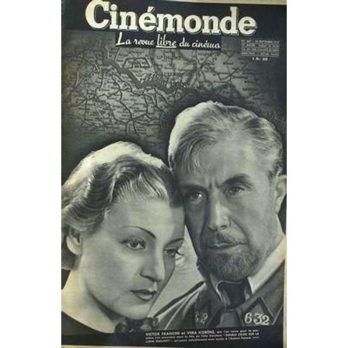 Cinemonde N° 467 Du 30/09/1937 - Victor Francen Ete Vera Korene - Felix Gandera.