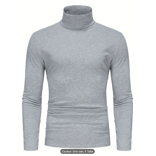 Sus-Pull Col Roulé Fin Pour Hommes